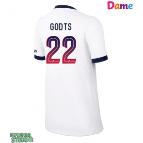 Paris Saint-Germain Mika Godts #22 Replika Udebanetrøje Dame 2026-27 Kortærmet